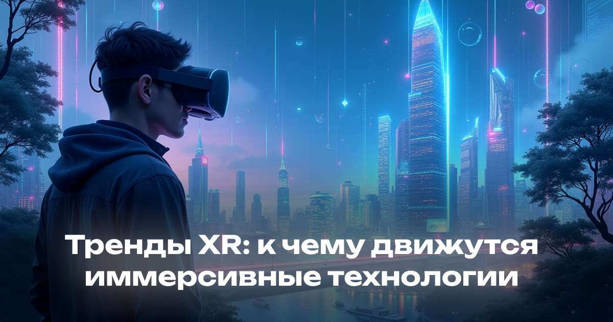 Тренды XR: виртуальная, дополненная и смешанная реальность